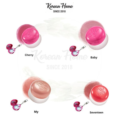 FWEE - Keyring Lip&Cheek Blurry Pudding Pot PK04